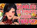 I TIERLIST EVERY SINGLE FOOD ITEM EVER! (that i have tried)