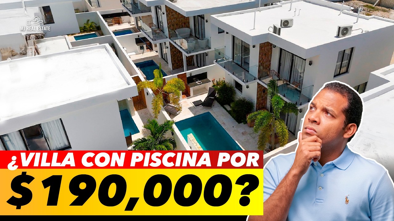 VILLAS EN PUNTA CANA USD 190,000 Y RECIBE MÁS DE USD 10K DE DESCUENTO