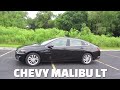 2018 Chevy Malibu LT with a moonroof // review, walk around, and test drive // 100 rental cars