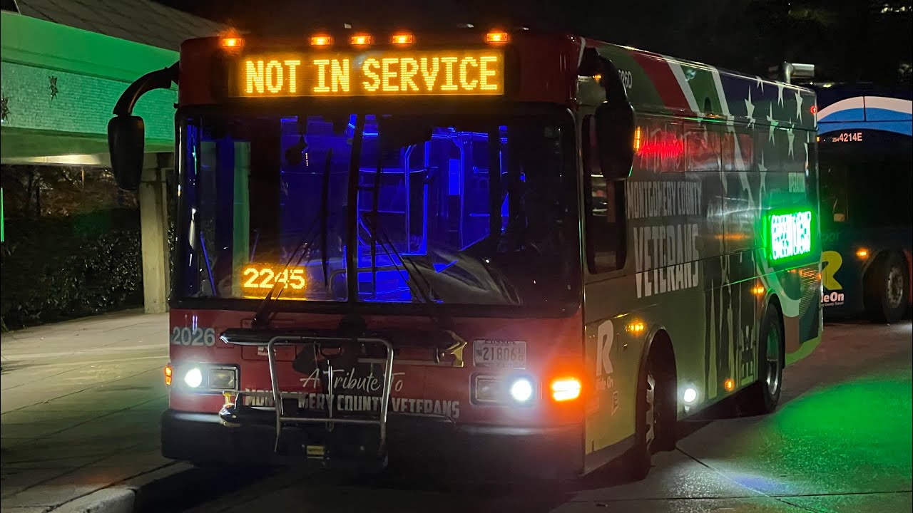 Montgomery County Transit Ride On: 2020 Gillig Advantage LF30 