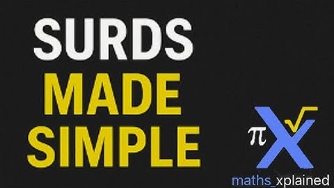 Surds Made Simple | Key Rules, Examples and GCSE Maths Guide