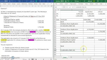 FAR160 Issuance of shares records