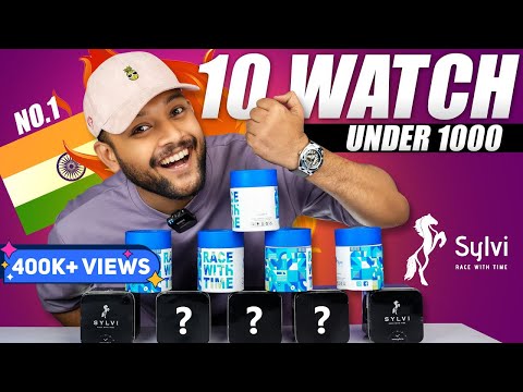 UNBOXING: India's Best Men Watches Under 700/1000 🔥 Sylvi Watch Haul Review 2023 | ONE