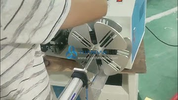 Wire Coil Winding Machine with Counting Meter Feature, Cable Meter Counting and Coiling Machine