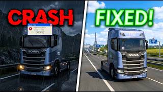 How to Fix Euro Truck Simulator 2 Not Launching 1.58 Update ✅