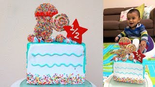 Half Birthday Cake Meet My Baby Youtube