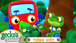 Lần Đầu Bé Xe Tải Đến Ga-ra | Xe TảI Dành Cho Trẻ Em | @GeckosGarageVietnamese