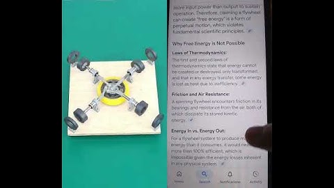 Flywheel Free energy ## law of thermodynamics #  #educationhubbykamleshsir #explorephysics #physics