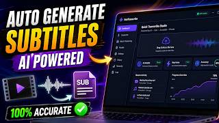 AI Subtitle Generator for Windows | Whisper AI Powered Transcription (SRT, VTT, ASS, TXT)