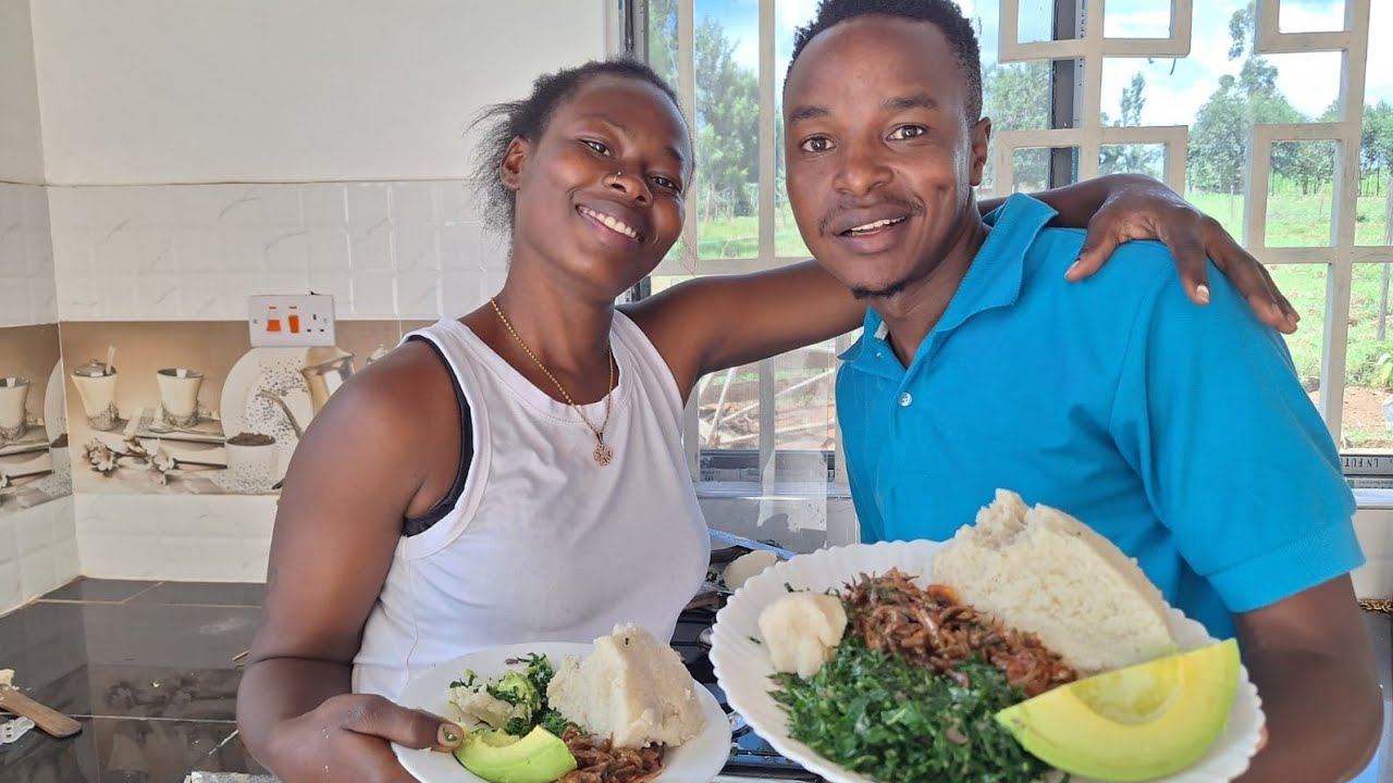First time cooking lunch together with my husband  @ItsNasto in our new house🥰