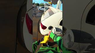 POV - Abastecendo o Gol com 2 bicos ao mesmo tempo: gasolina e etanol