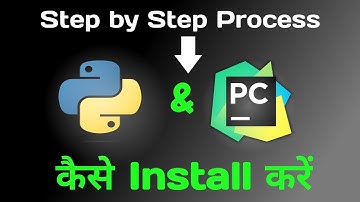 How to install Python and Pycharm in windows 10 || L-1 || In Hindi
