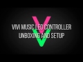 Sound Reactive Light Show Setup in 3 Minutes - ViVi Music LED Controller Unboxing and Setup