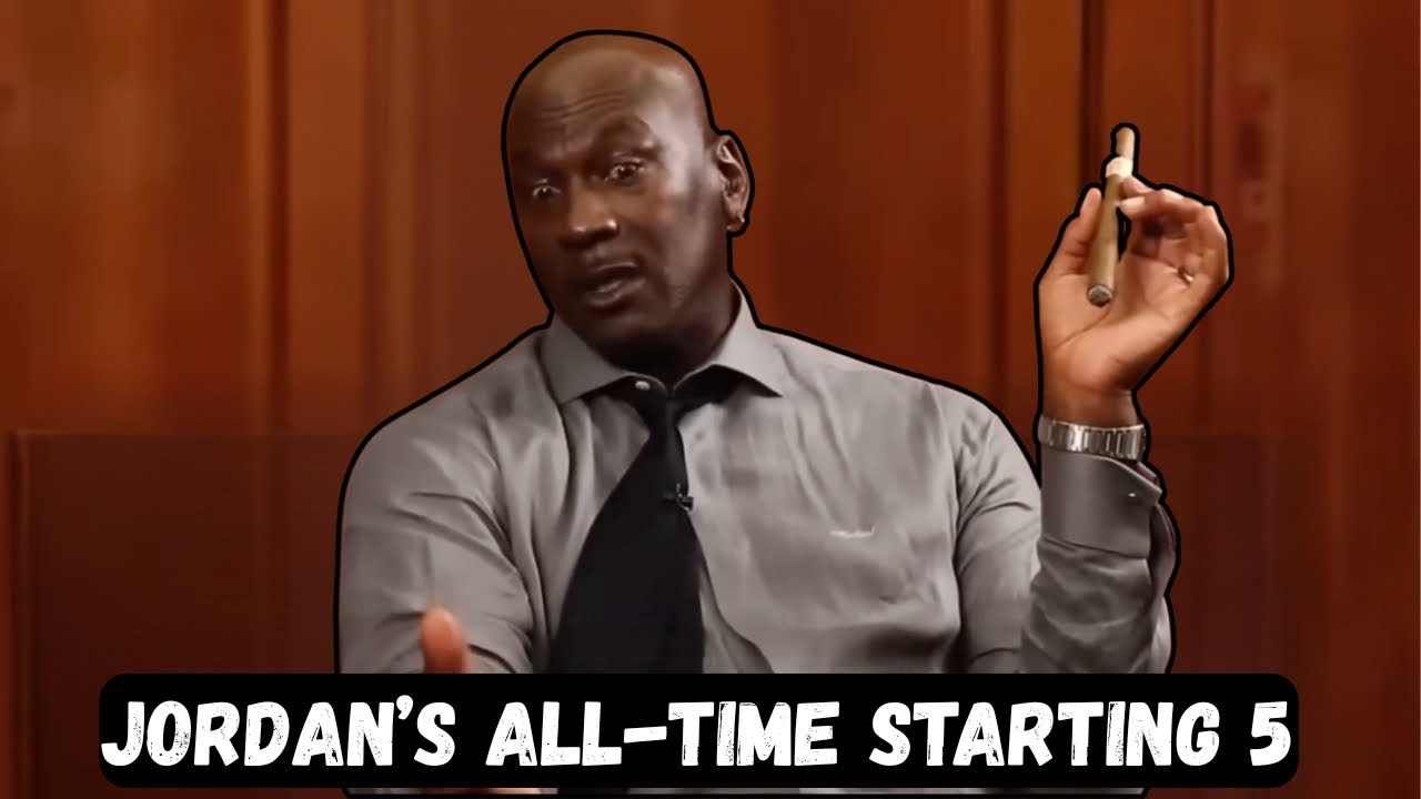 Michael Jordan REVEALS his All-time Starting 5