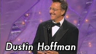 Dustin Hoffman Accepts the AFI Life Achievement Award in 1999