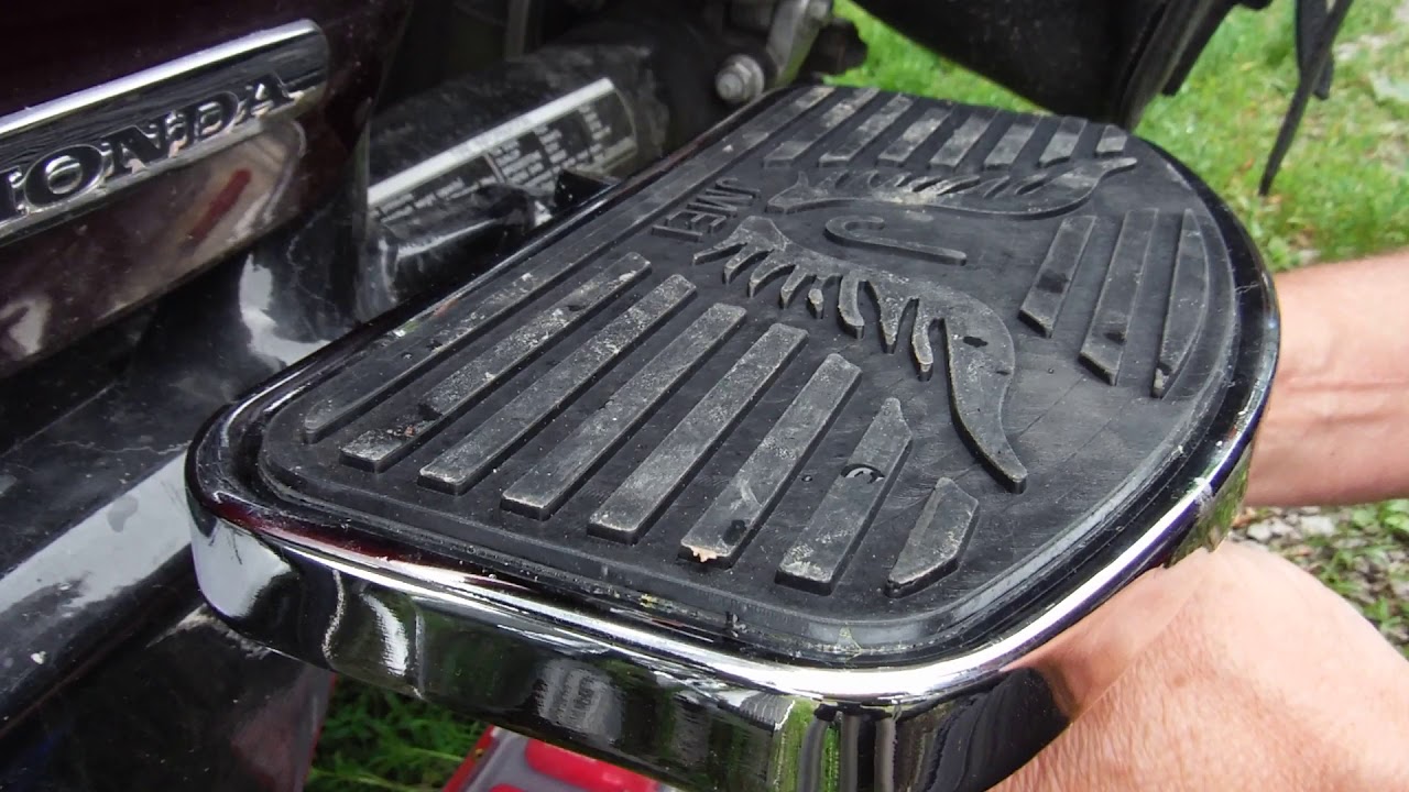 Installing Motorcycle Rear Foot Boards