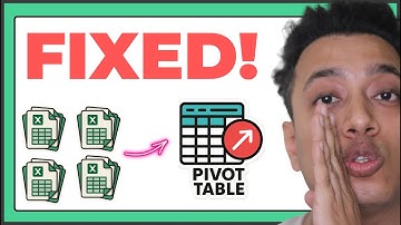 Create a Pivot Table from Multiple Sheets in Excel (Step by Step)