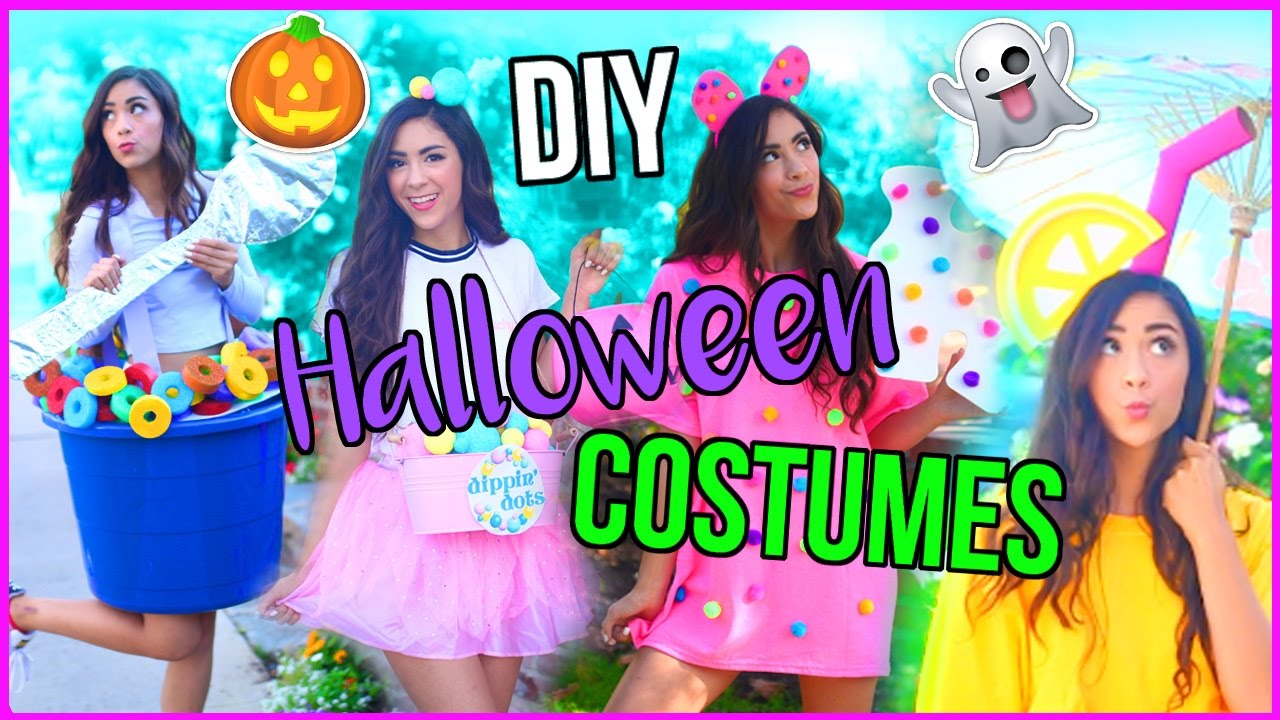 DIY CRAZY Halloween Costumes! - YouTube