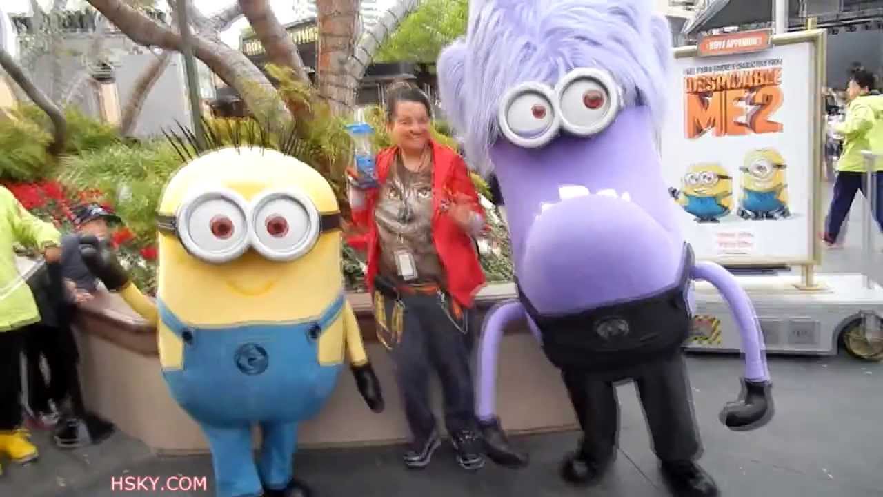 V#9 HSKY Have Fun With Minions Universal Studios Hollywood 2014 HD
