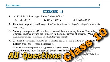 Class 10 Exercise 1.1 Real Numbers (Mathematics) | NCERT Solution in hindi | Chapter 1Rajmith Study