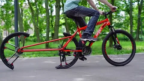 Just a Normal Bike Math: 0.5 х 2 = 1 Wheel