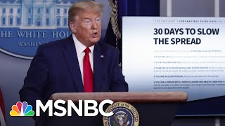 Trump White House Warns Up To 240,000 In U.S. Could Die From Coronavirus | The 11th Hour | MSNBC