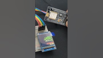 IPS TFT LCD 1.3인치 구동 테스트