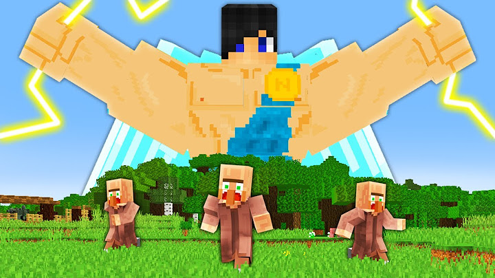 Minecraft, But You turn into a GOD!