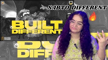 Reaction on BUILT DIFFERENT (Official Audio) Sidhu Moose Wala | The Kidd | Moosetape