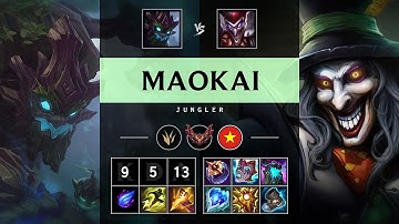 Maokai Jungle vs Shaco - VN Grandmaster Patch 25.13