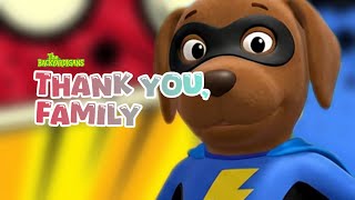 Backyardigans Tyrone, Uniqua, Austin, Terrence - Thank You, Family Original Song By Twice