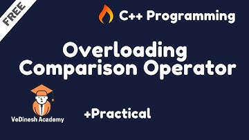 Overloading Comparison Operator in C++ | C++ Tutorial for Beginners