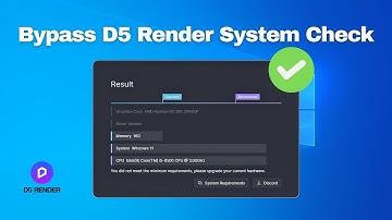 Run D5 Render on Low-End PC or GPU (Bypass Minimum Requirements)