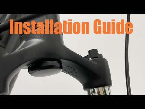 NICEDACK Airtag Bike Mount // Hide an Airtag under your bike fork !! // Best Locations