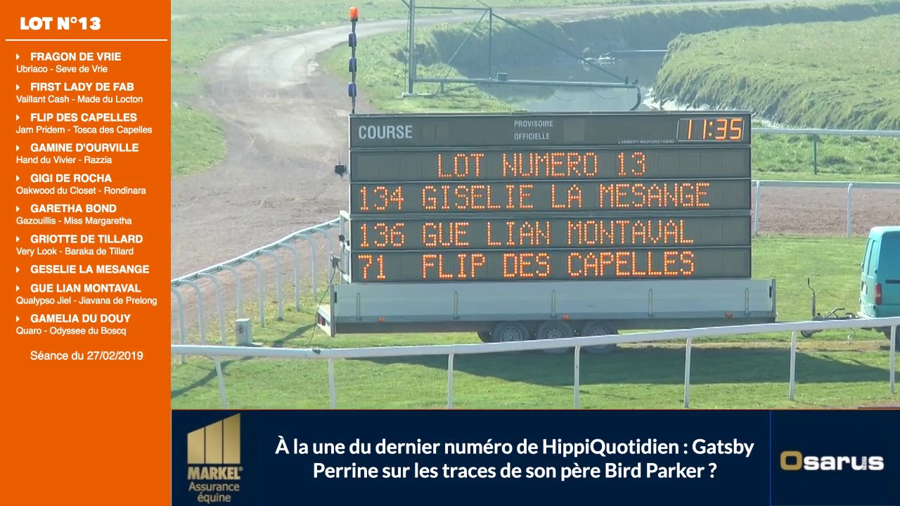 Qualifications Lot 13 - Caen 27 02 2019 qualifications tradução