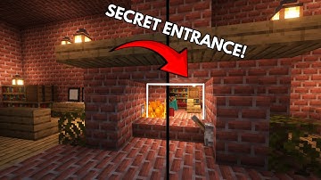 How to make a Secret Fireplace Entrance!