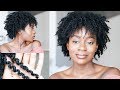 Defined Twistout on Short Natural Hair | 2018 Wash Day Routine