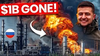 Украина уничтожила российский химический завод за миллиарды долларов всего за несколько минут!