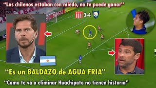 DESTROZADOS! PERIODISTAS ARGENTINOS REACCIONARON ASI A HUACHIPATO VS ESTUDIANTES 4-3 HOY