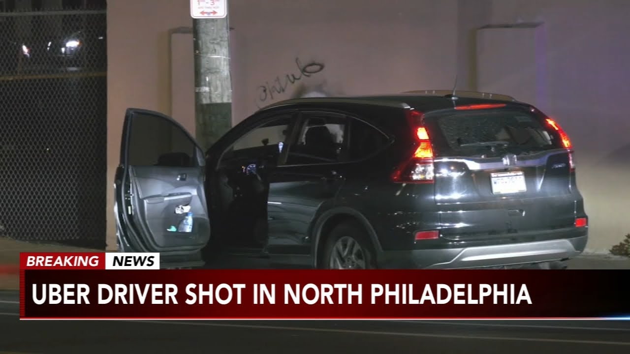 Uber driver shot in North Philadelphia, teen passenger nearly struck ...