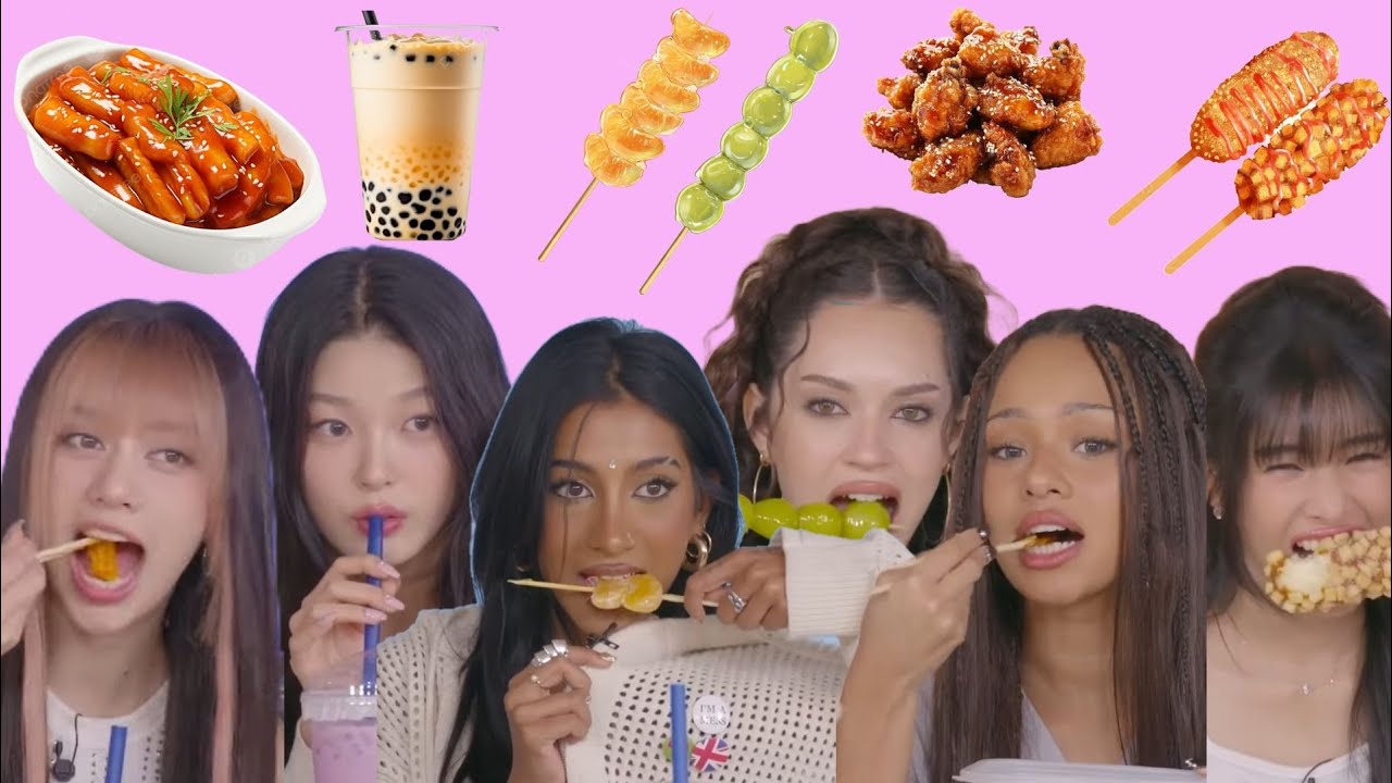 KATSEYE MUKBANG | KATSEYE EATING MOMENTS - YouTube
