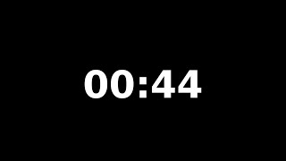 44 Second Countdown Timer
