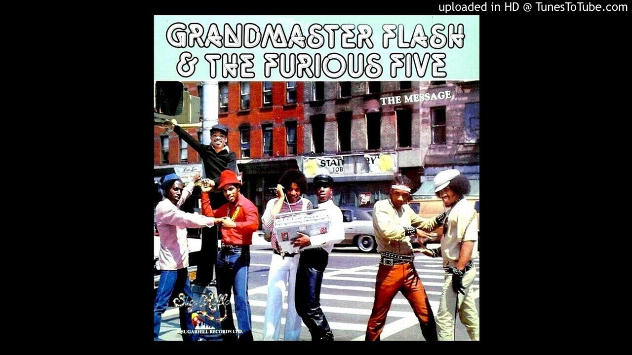 Grandmaster Flash & The Furious Five – The Message album art