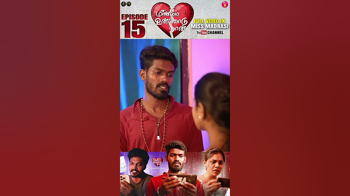Justuu Missuu தப்பிச்சோம் |  Meendum Unnodu Naan | Galatta Guru | Madrasi Media #shorts