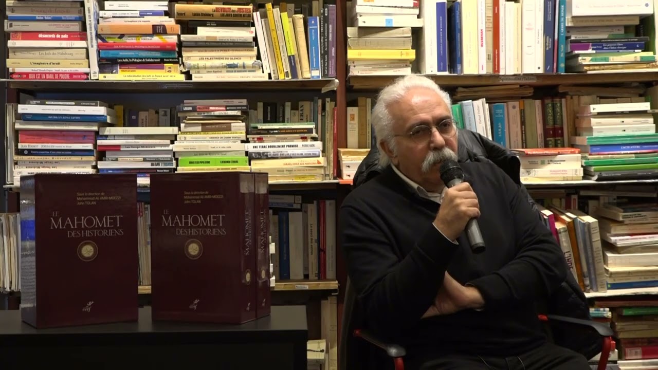 M. Mohammad Ali Amir-Moezzi à la librairie Le Tiers Mythe