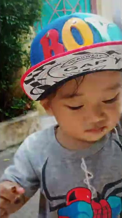 anak ayah yang ganteng dan imut 🥰😘