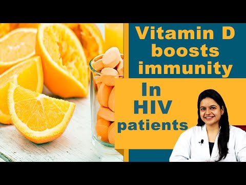 Video: Vitamin D helps in the treatment of HIV-infected