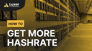 LuxOS: How To Increase Hashrate With Custom Antminer Firmware by Luxor Technology