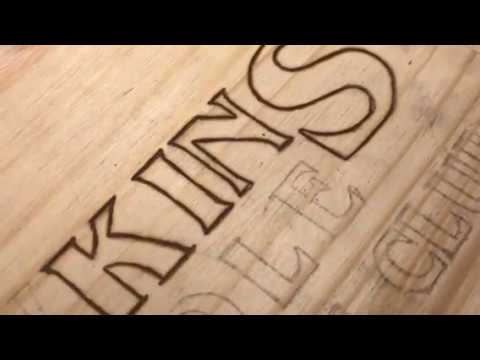 How To Woodburn- Large Letters 