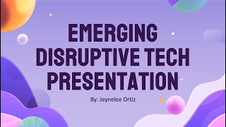 EDTP Presentation Video
